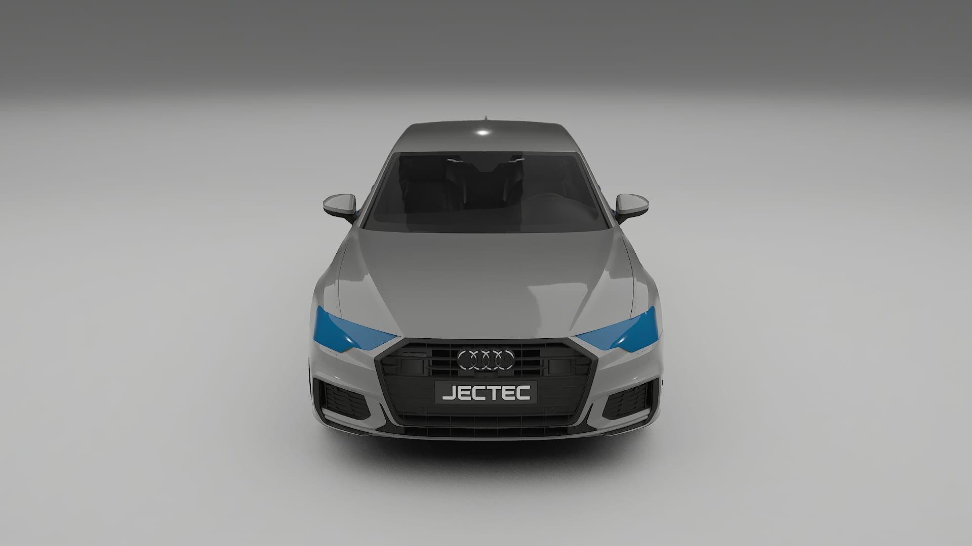 Lakbeschermingsfolie Audi A6 S-Line C8 | CrystalGuard Voorkit met Carbon Motorkap