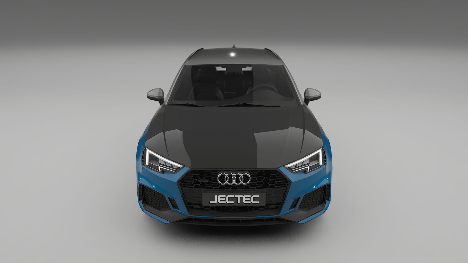 Lakbeschermingsfolie Audi RS4 Avant B9 prefacelift | CrystalGuard Voorkit met Carbon Motorkap