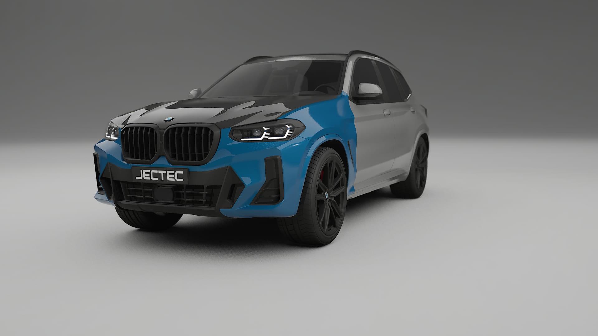 Lakbeschermingsfolie BMW X3 G01 facelift | CrystalGuard Voorkit met Carbon Motorkap