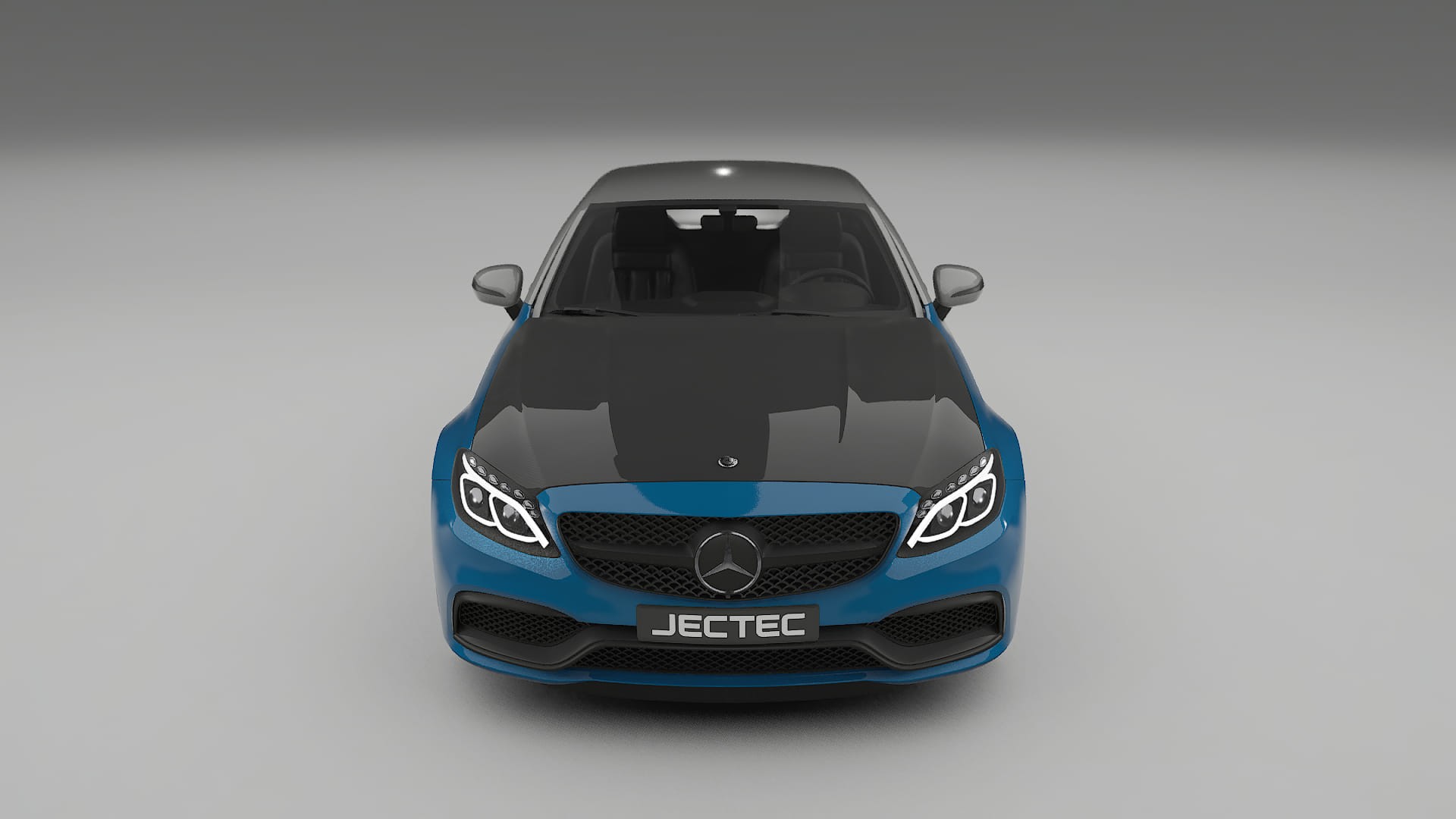 Lakbeschermingsfolie Mercedes C63 AMG W205 coupe | CrystalGuard Voorkit met Carbon Motorkap