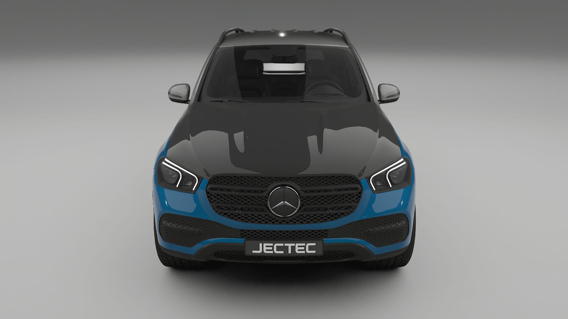 Lakbeschermingsfolie Mercedes GLE W167 | CrystalGuard Voorkit met Carbon Motorkap