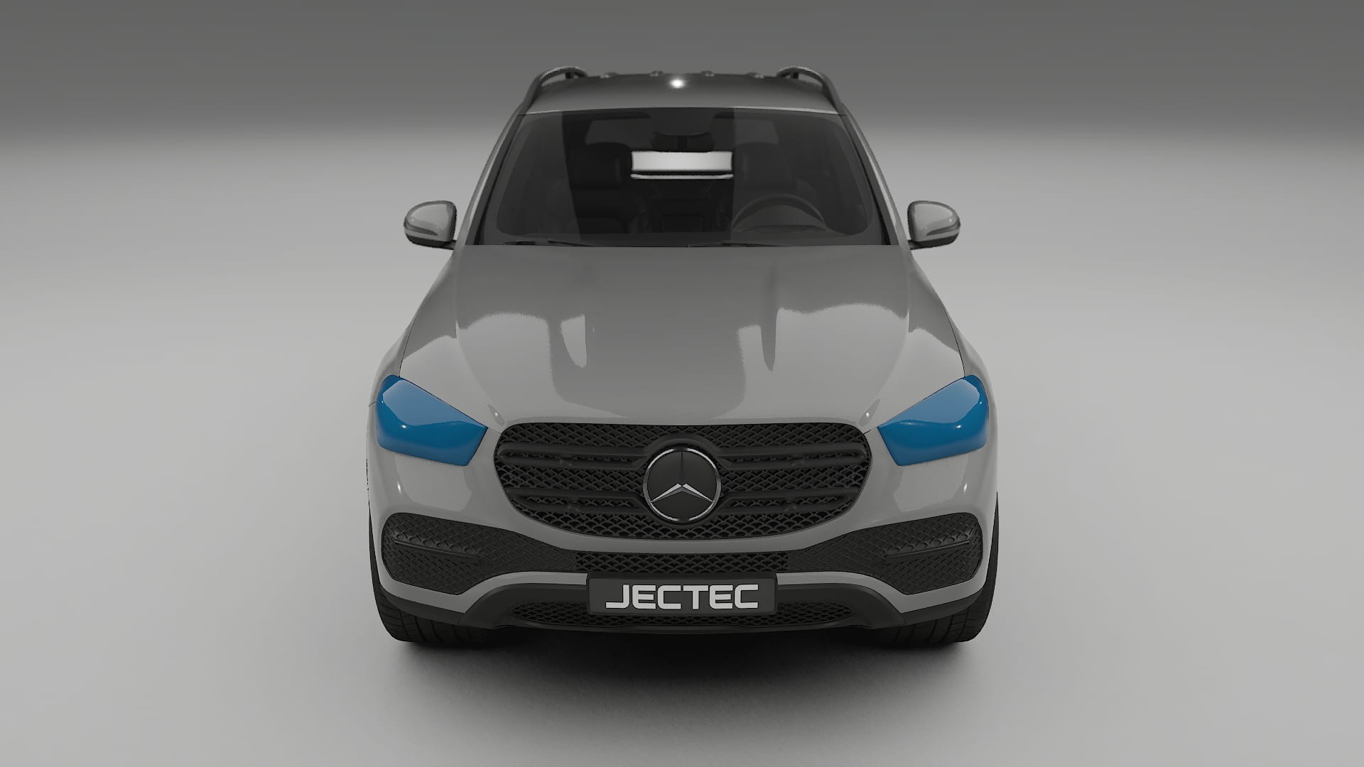 Lakbeschermingsfolie Mercedes GLE W167 | CrystalGuard Voorkit met Carbon Motorkap