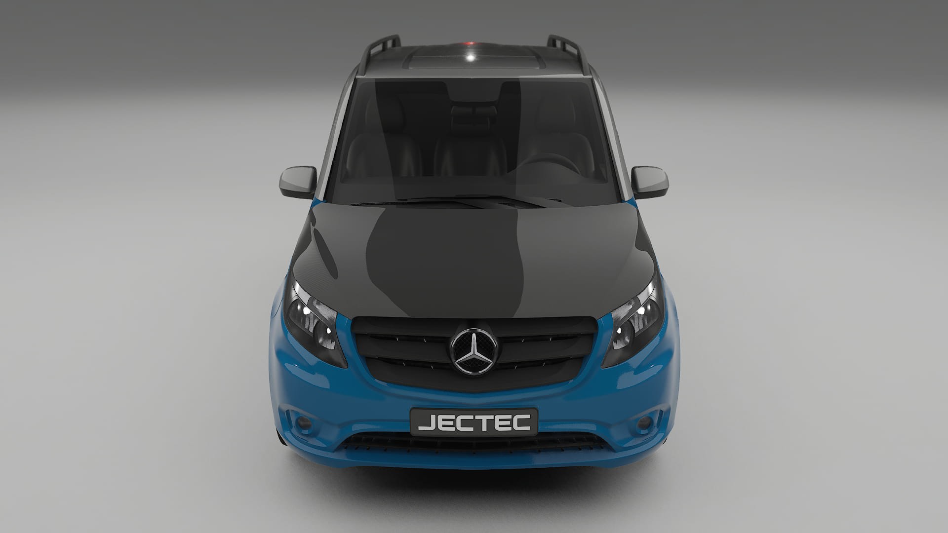Lakbeschermingsfolie Mercedes Vito Kort W447 prefacelift | CrystalGuard Voorkit met Carbon Motorkap