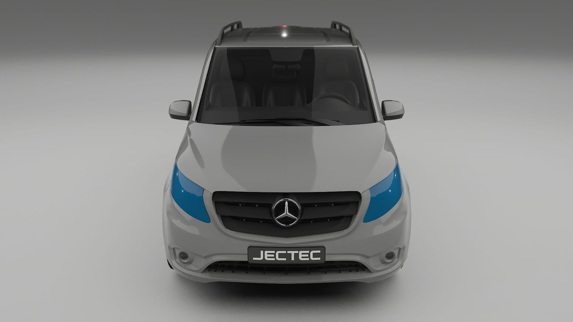Lakbeschermingsfolie Mercedes Vito Kort W447 prefacelift | CrystalGuard Voorkit met Carbon Motorkap
