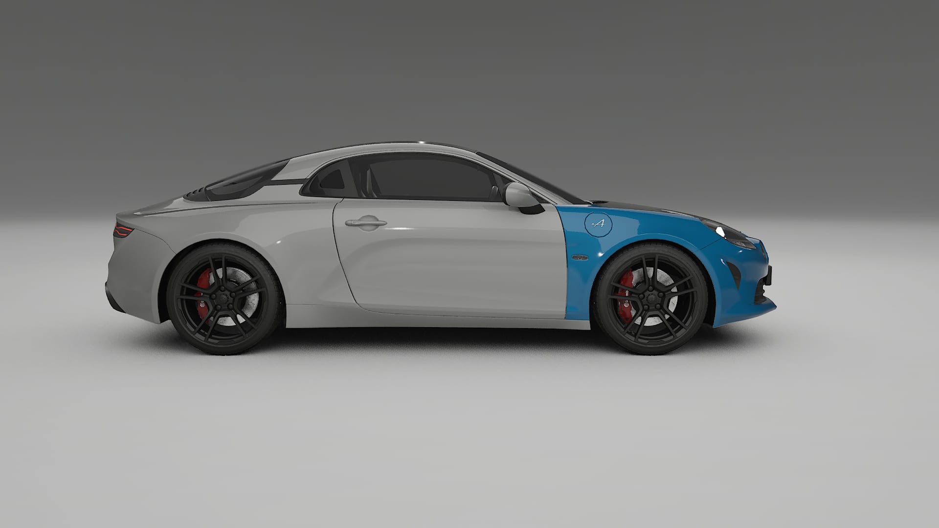 Lakbeschermingsfolie Renault Alpine A110 | CrystalGuard Voorkit met Carbon Motorkap