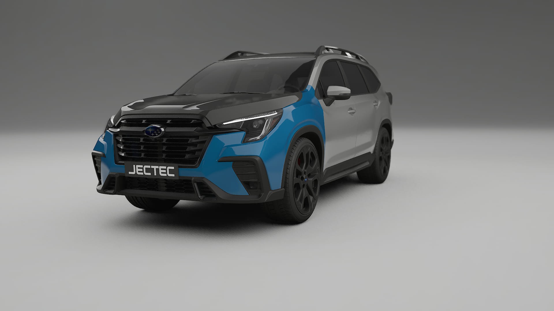 Lakbeschermingsfolie Subaru Ascent BT facelift | CrystalGuard Voorkit met Carbon Motorkap