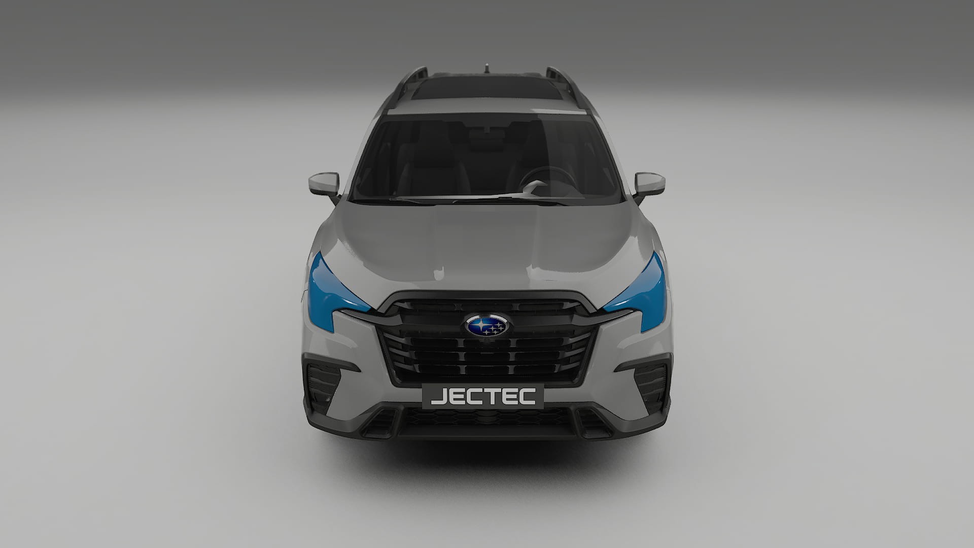 Lakbeschermingsfolie Subaru Ascent BT facelift | CrystalGuard Voorkit met Carbon Motorkap