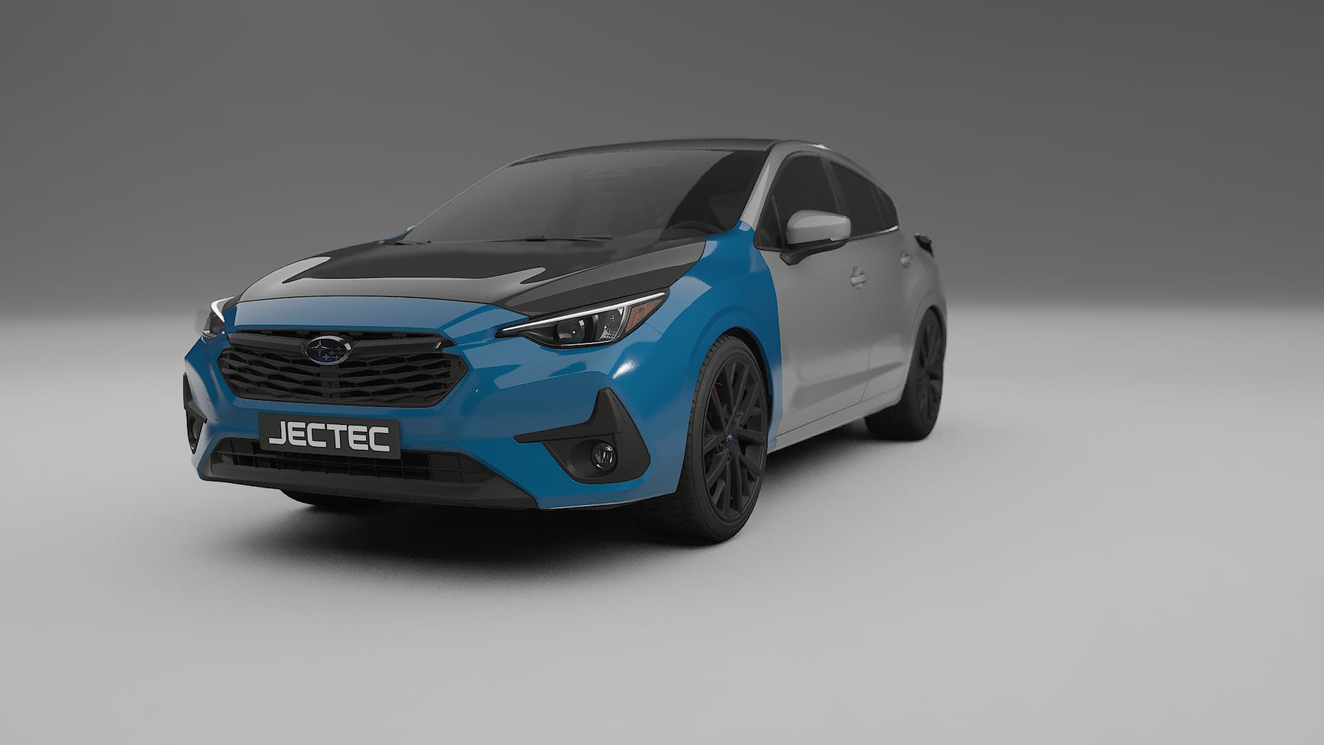 Lakbeschermingsfolie Subaru Impreza GU | CrystalGuard Voorkit met Carbon Motorkap