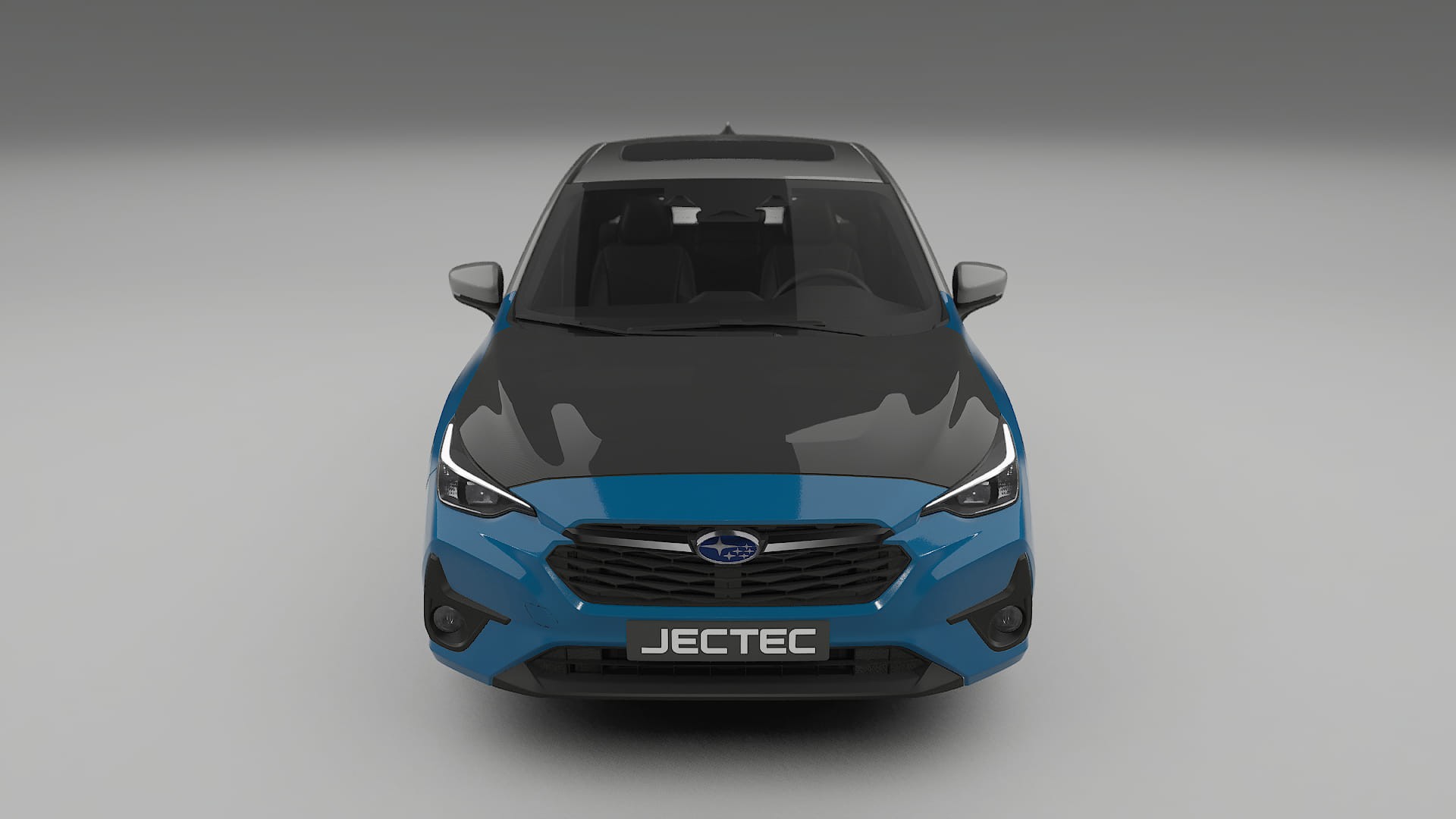 Lakbeschermingsfolie Subaru Impreza GU | CrystalGuard Voorkit met Carbon Motorkap