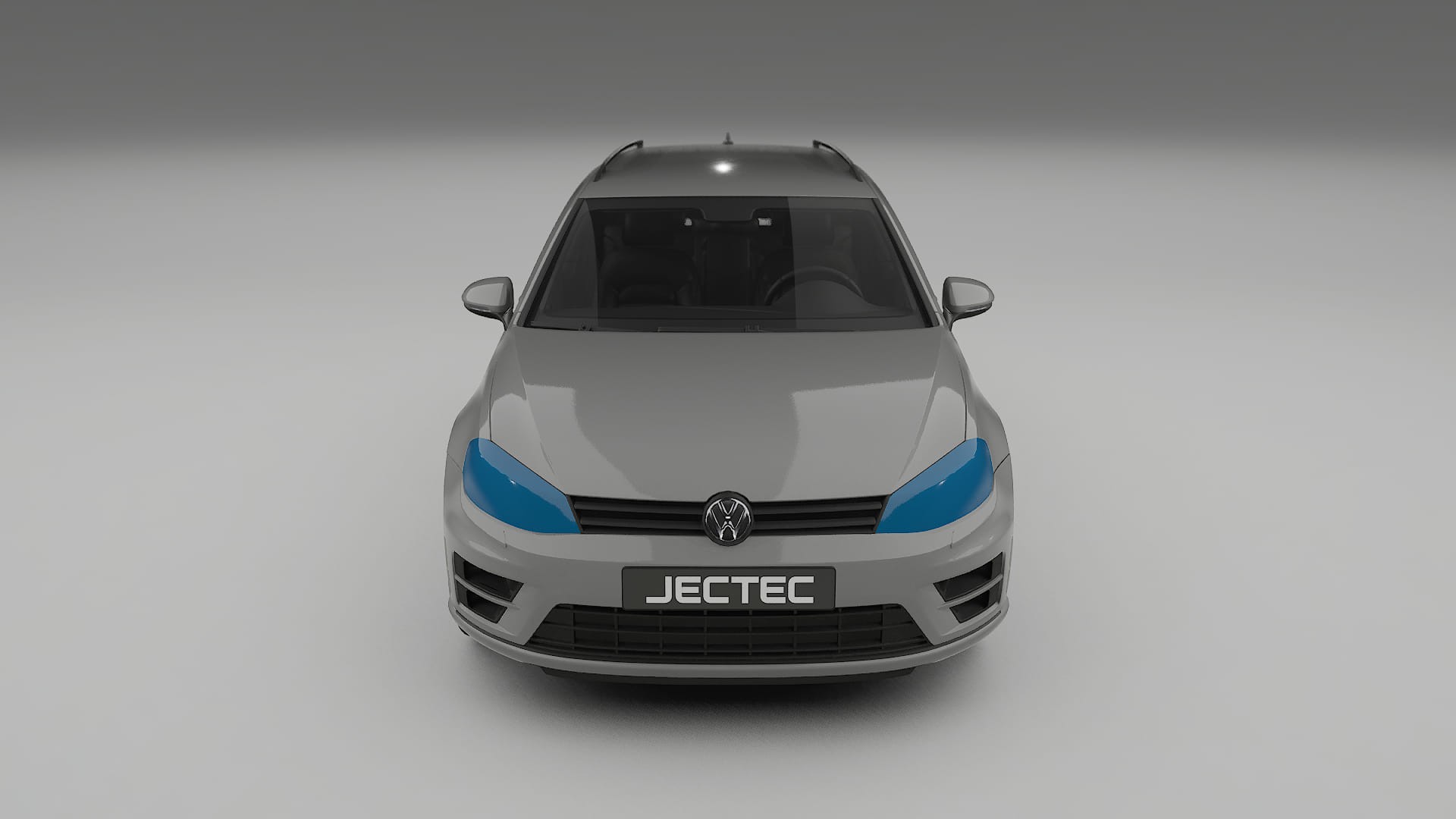 Lakbeschermingsfolie VW Golf Variant Mk7 | CrystalGuard Voorkit met Carbon Motorkap