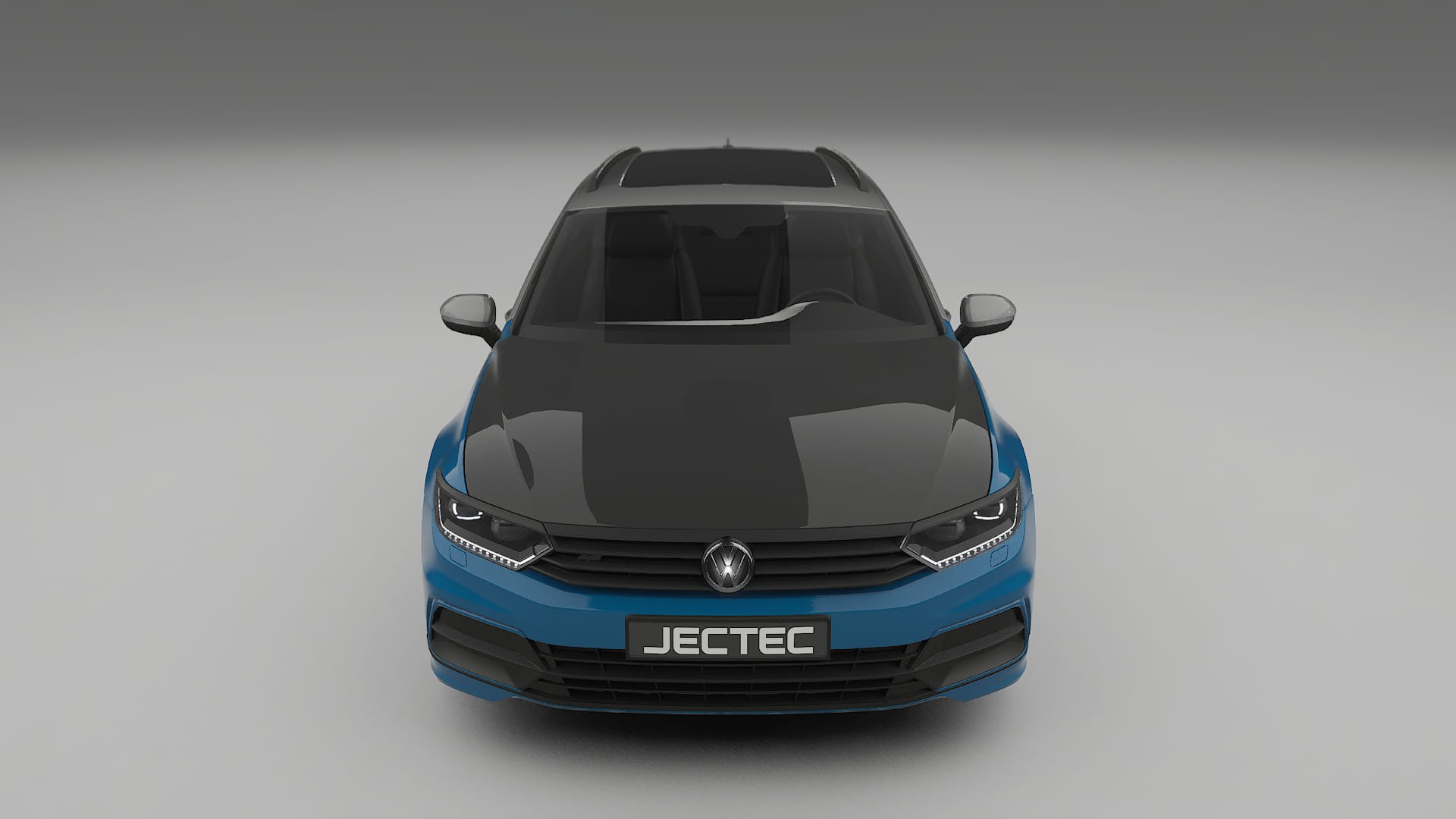 Lakbeschermingsfolie VW Passat VariantR B8 | CrystalGuard Voorkit met Carbon Motorkap