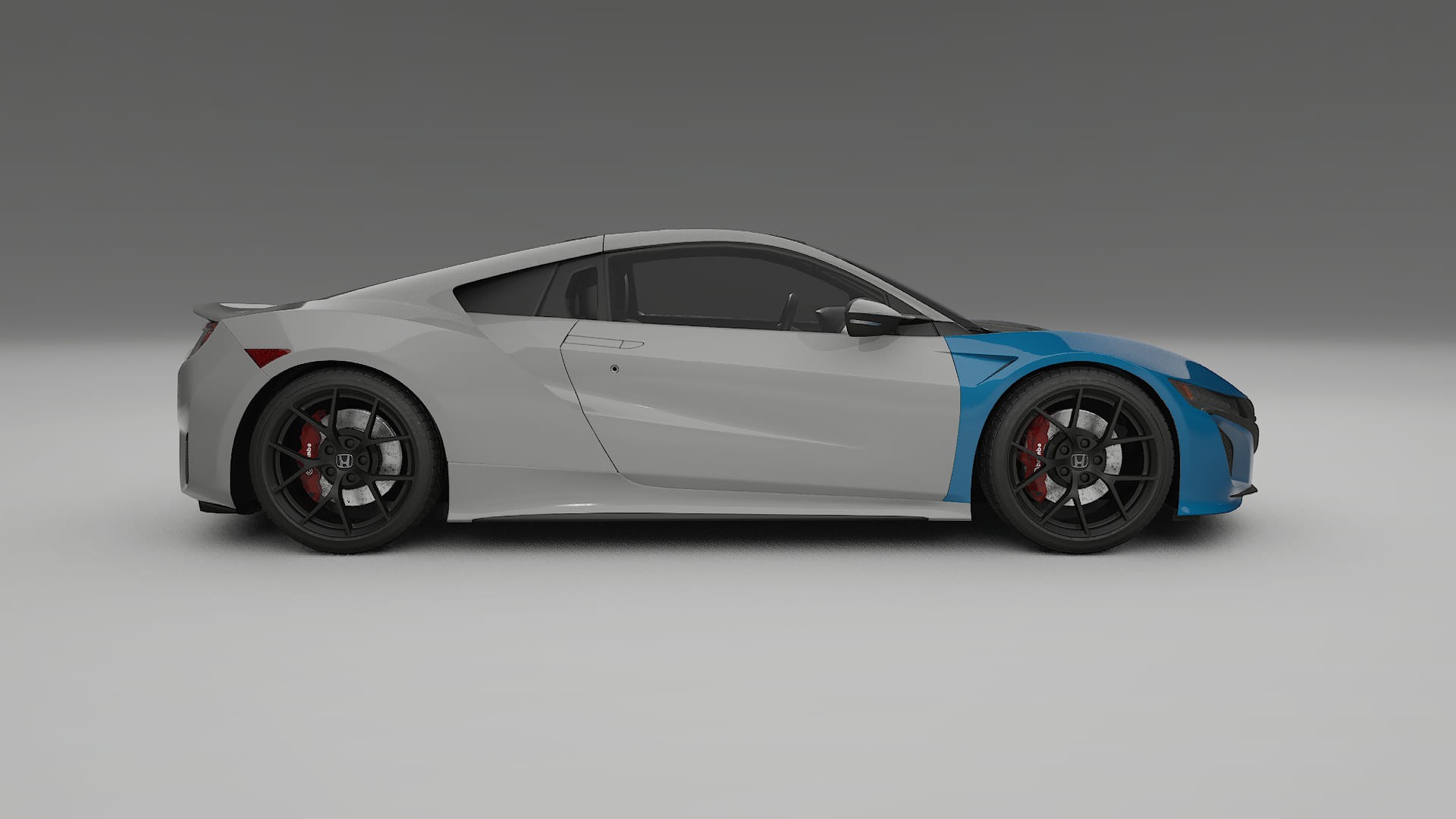 Lakbeschermingsfolie Honda NSX prefacelift | CrystalGuard Voorkit met Carbon Motorkap