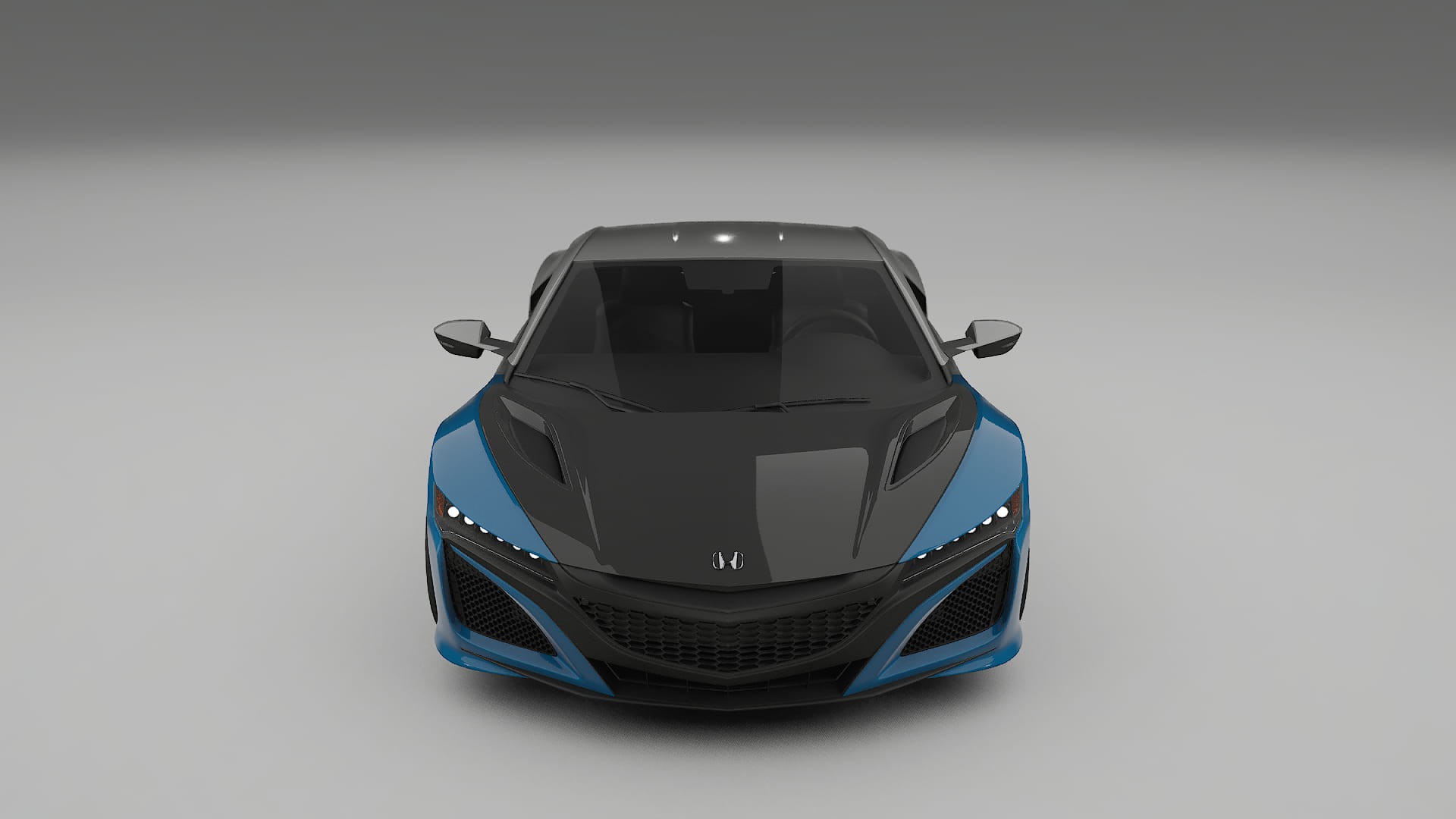 Lakbeschermingsfolie Honda NSX prefacelift | CrystalGuard Voorkit met Carbon Motorkap
