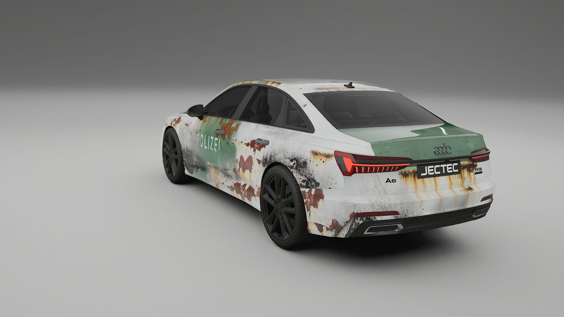 Audi A6 S-Line C8 COBRA 11 – Ontworpen Wrap PPF Kit van Printbaar Polyurethaanfolie