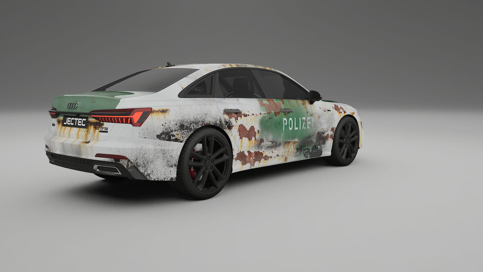 Audi A6 S-Line C8 COBRA 11 – Ontworpen Wrap PPF Kit van Printbaar Polyurethaanfolie