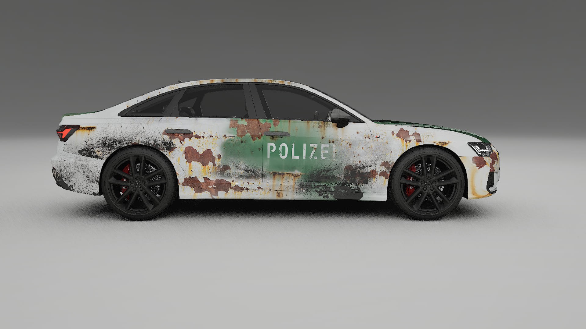 Audi A6 S-Line C8 COBRA 11 – Ontworpen Wrap PPF Kit van Printbaar Polyurethaanfolie