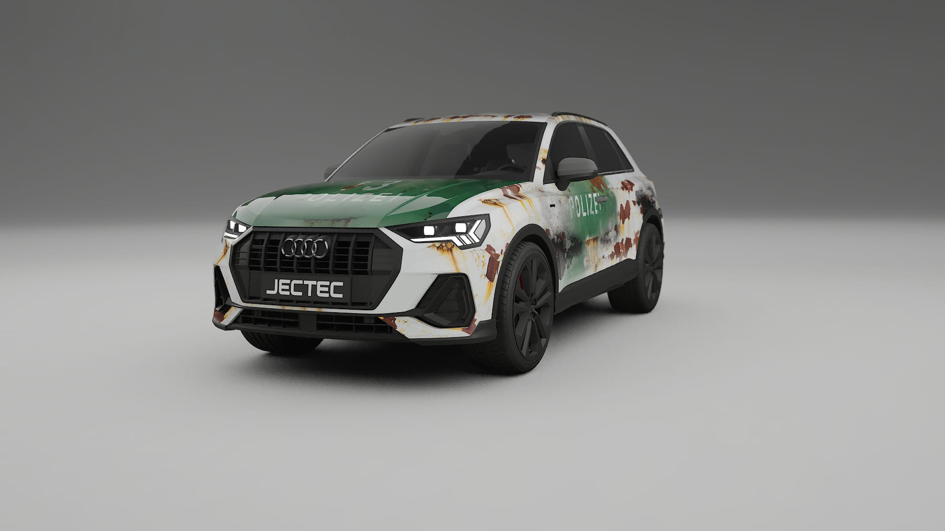 Audi Q3 S-Line F3 COBRA 11 – Ontworpen Wrap PPF Kit van Printbaar Polyurethaanfolie