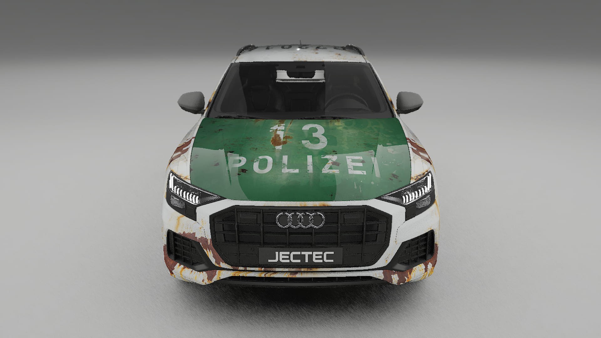 Audi Q8 F1 prefacelift pre-LCI COBRA 11 – Ontworpen Wrap PPF Kit van Printbaar Polyurethaanfolie