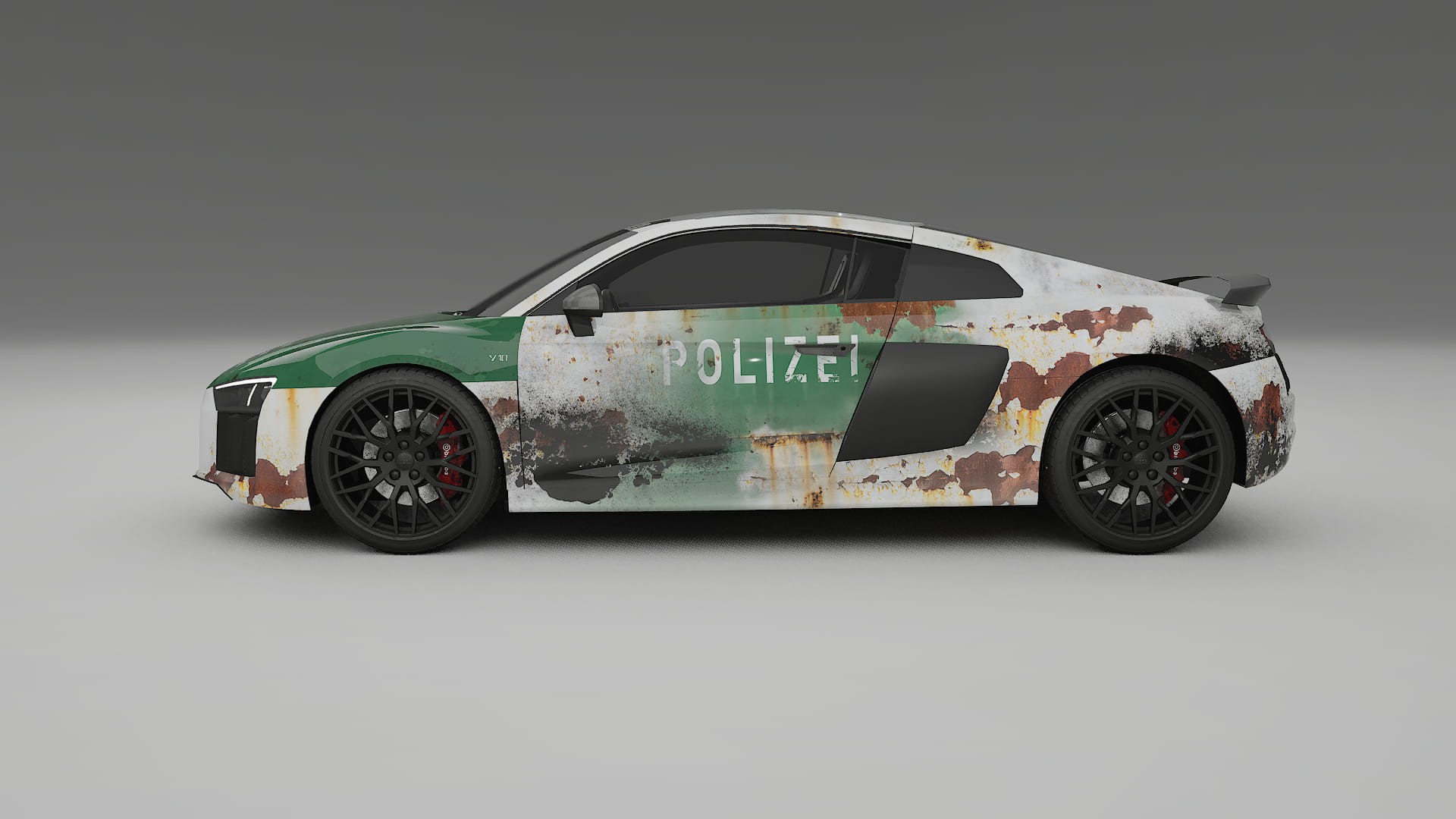 Audi R8 typ-4S prefacelift pre-LCI COBRA 11 – Ontworpen Wrap PPF Kit van Printbaar Polyurethaanfolie