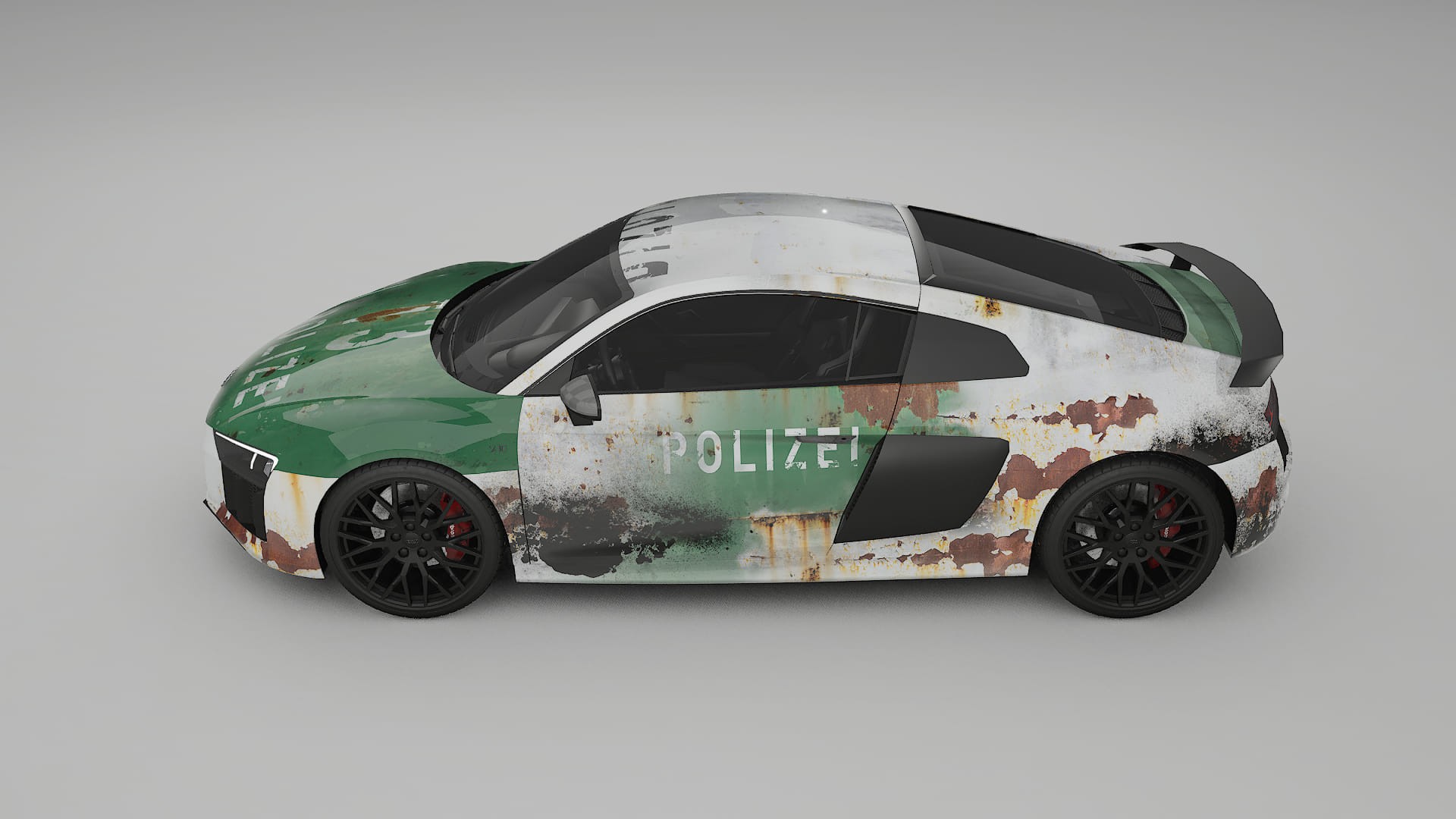 Audi R8 typ-4S prefacelift pre-LCI COBRA 11 – Ontworpen Wrap PPF Kit van Printbaar Polyurethaanfolie