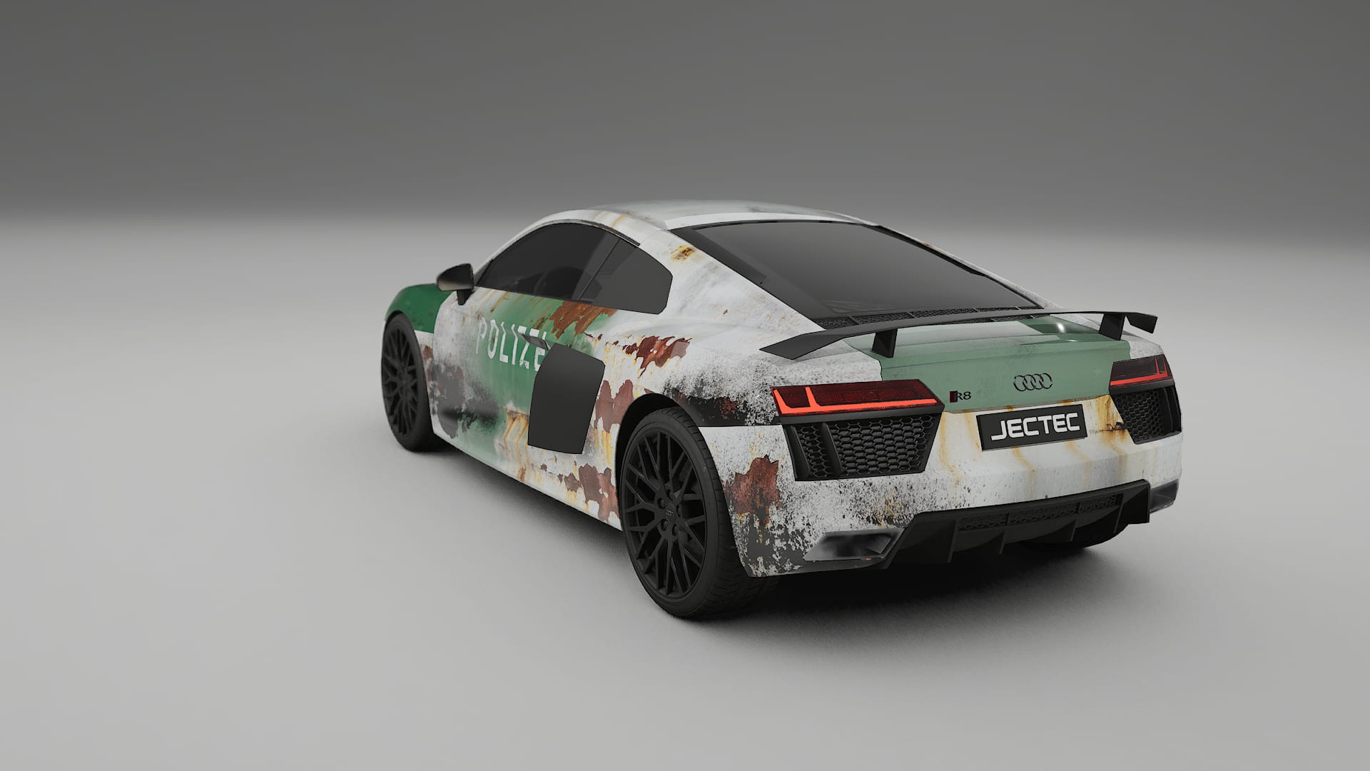 Audi R8 typ-4S prefacelift pre-LCI COBRA 11 – Ontworpen Wrap PPF Kit van Printbaar Polyurethaanfolie