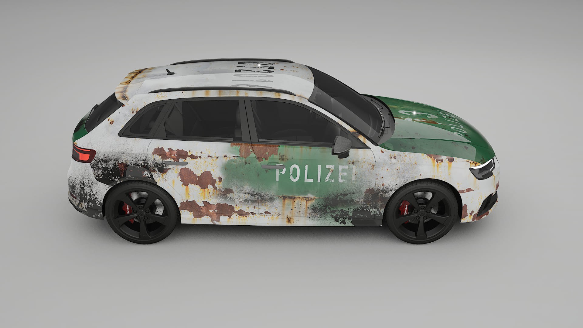Audi RS3 Sportback 8V facelift LCI COBRA 11 – Ontworpen Wrap PPF Kit van Printbaar Polyurethaanfolie