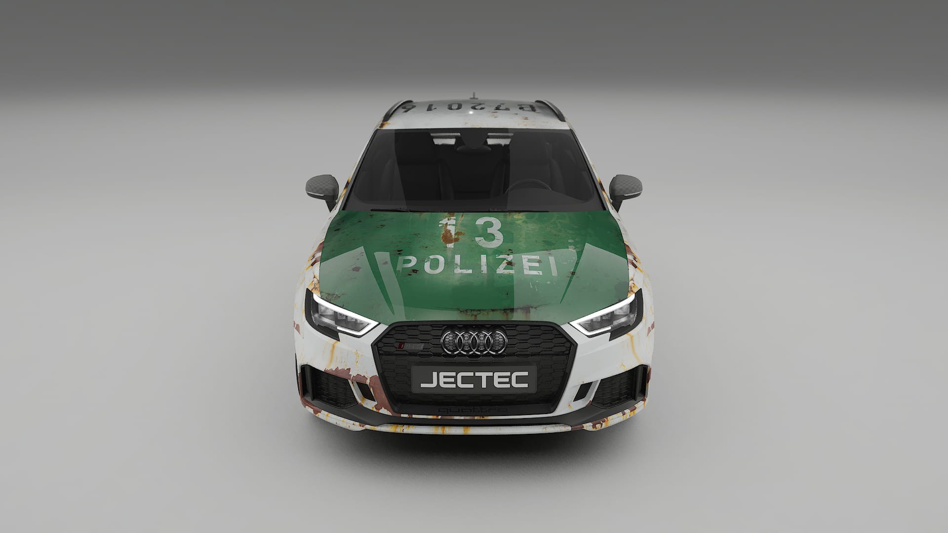 Audi RS3 Sportback 8V facelift LCI COBRA 11 – Ontworpen Wrap PPF Kit van Printbaar Polyurethaanfolie