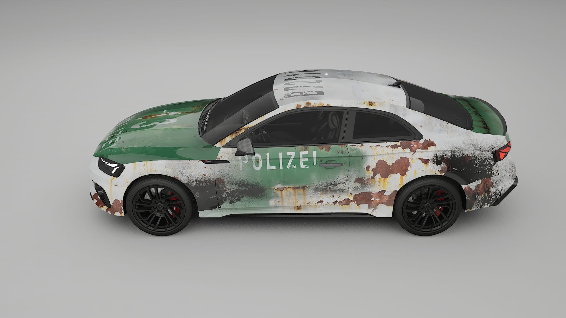 Audi RS5 Coupe B9 facelift pre-LCI COBRA 11 – Ontworpen Wrap PPF Kit van Printbaar Polyurethaanfolie