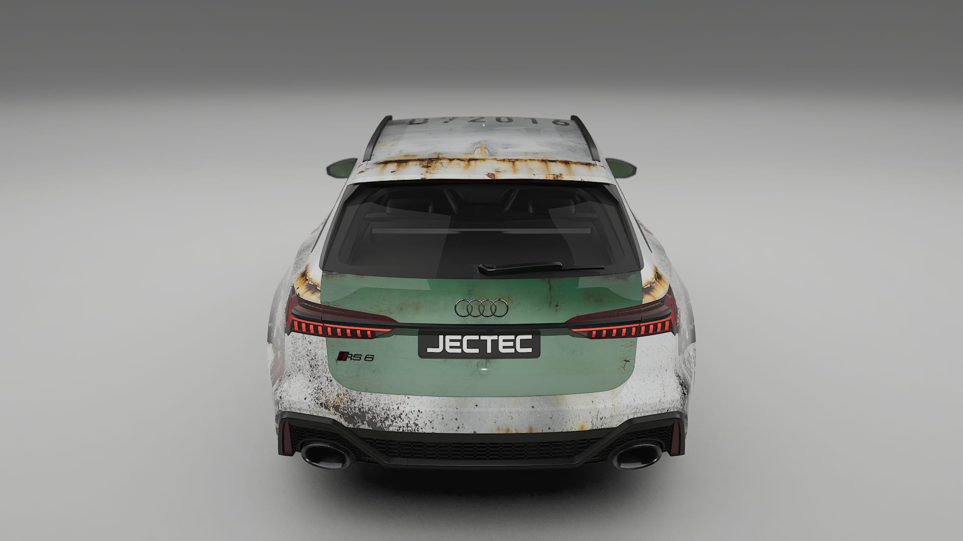 Audi RS6 Avant C8 facelift LCI COBRA 11 – Ontworpen Wrap PPF Kit van Printbaar Polyurethaanfolie