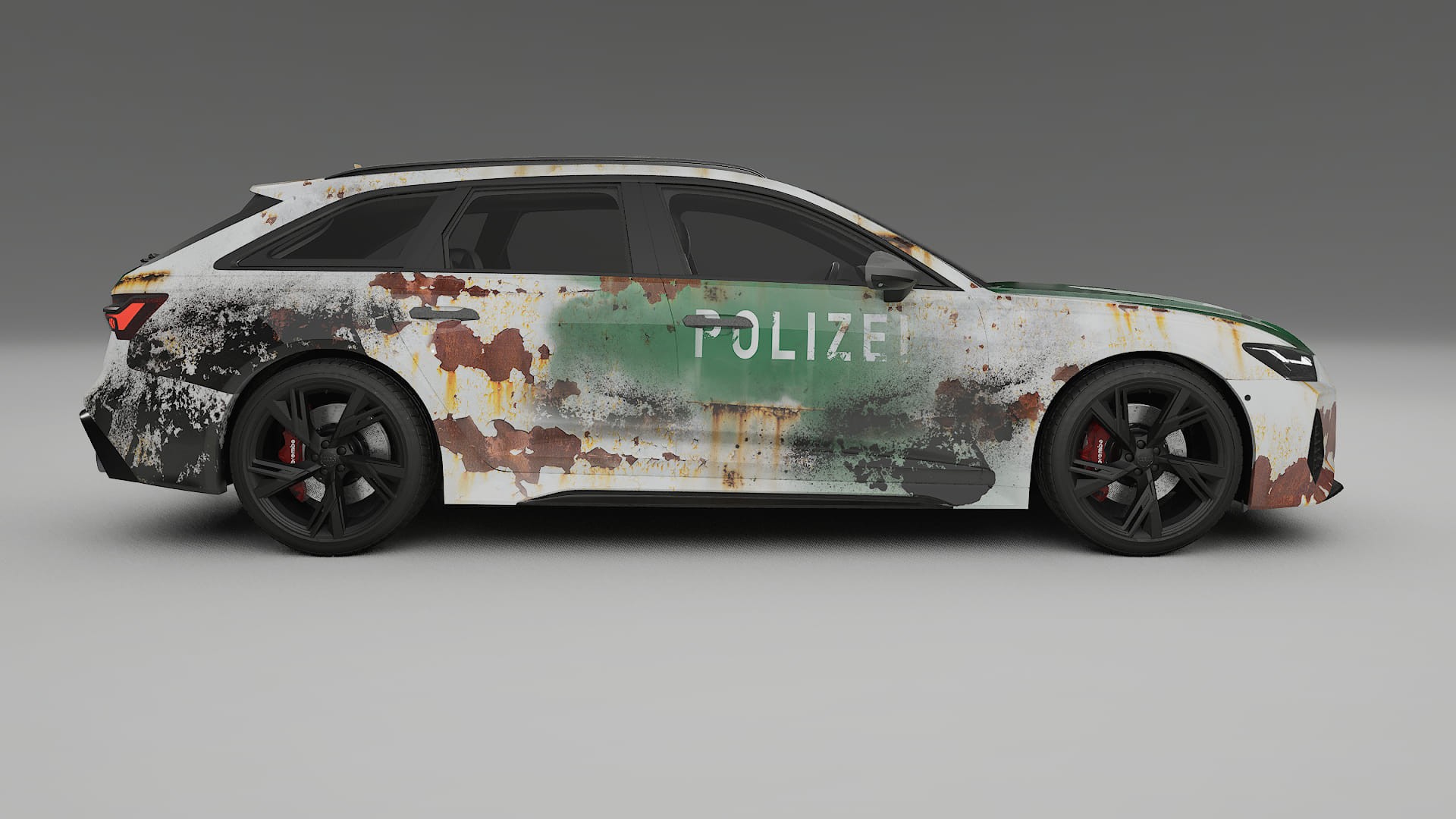 Audi RS6 Avant C8 facelift LCI COBRA 11 – Ontworpen Wrap PPF Kit van Printbaar Polyurethaanfolie