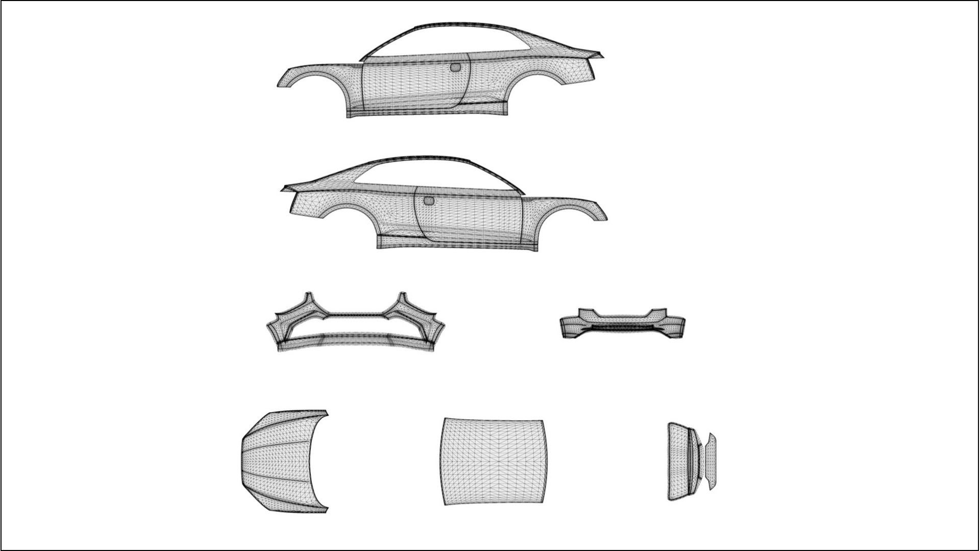 Audi S5 B9 prefacelift pre-LCI COBRA 11 – Ontworpen Wrap PPF Kit van Printbaar Polyurethaanfolie 2