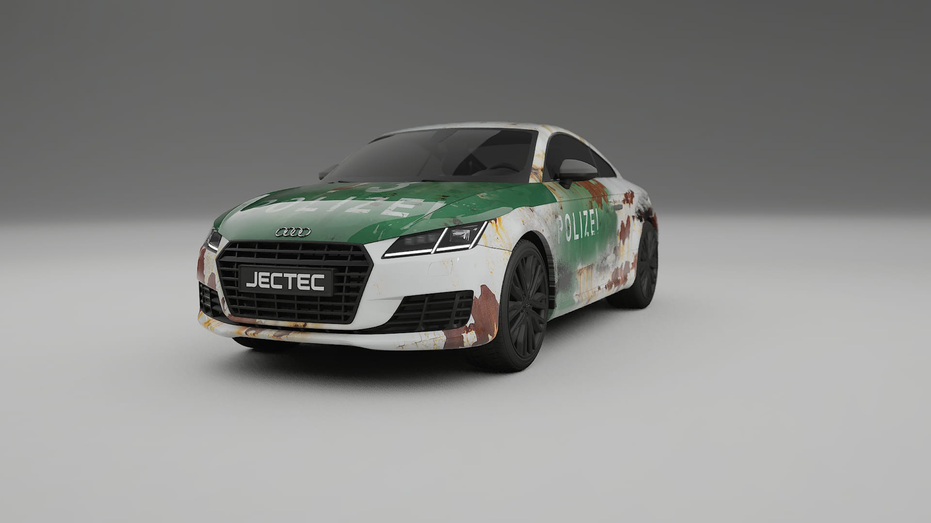 Audi TT Coupe 8S prefacelift pre-LCI COBRA 11 – Ontworpen Wrap PPF Kit van Printbaar Polyurethaanfolie