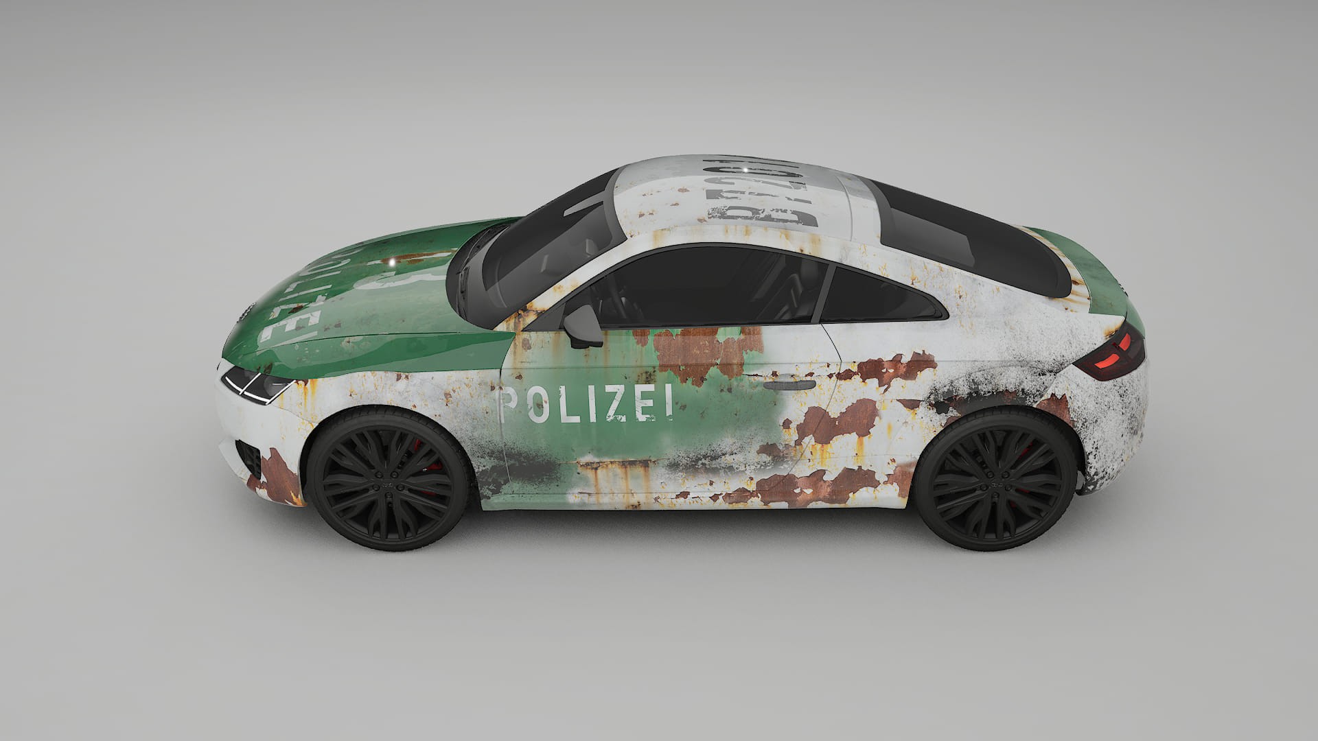 Audi TT Coupe 8S prefacelift pre-LCI COBRA 11 – Ontworpen Wrap PPF Kit van Printbaar Polyurethaanfolie
