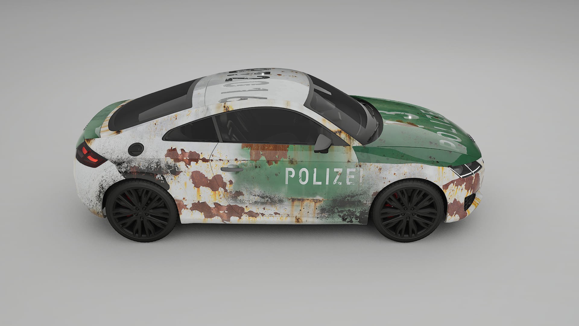Audi TT Coupe 8S prefacelift pre-LCI COBRA 11 – Ontworpen Wrap PPF Kit van Printbaar Polyurethaanfolie