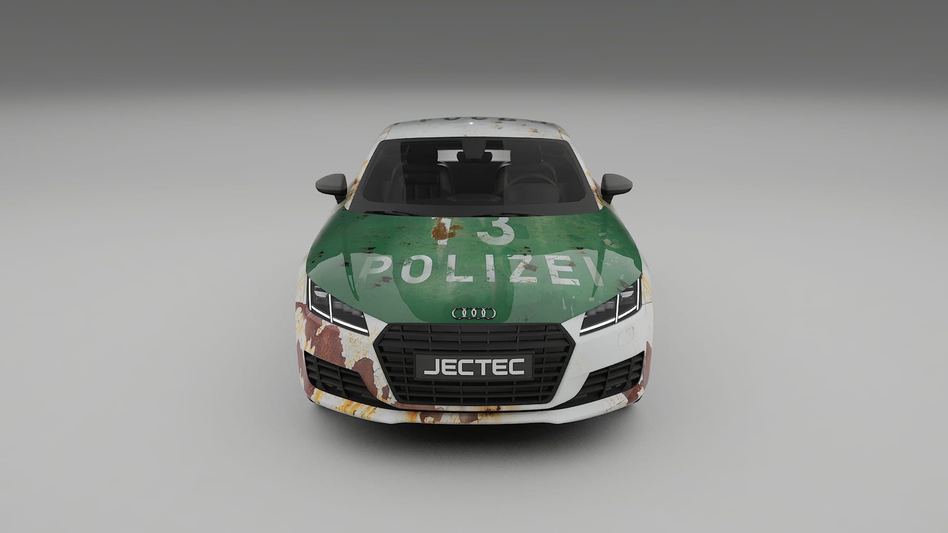 Audi TT Coupe 8S prefacelift pre-LCI COBRA 11 – Ontworpen Wrap PPF Kit van Printbaar Polyurethaanfolie
