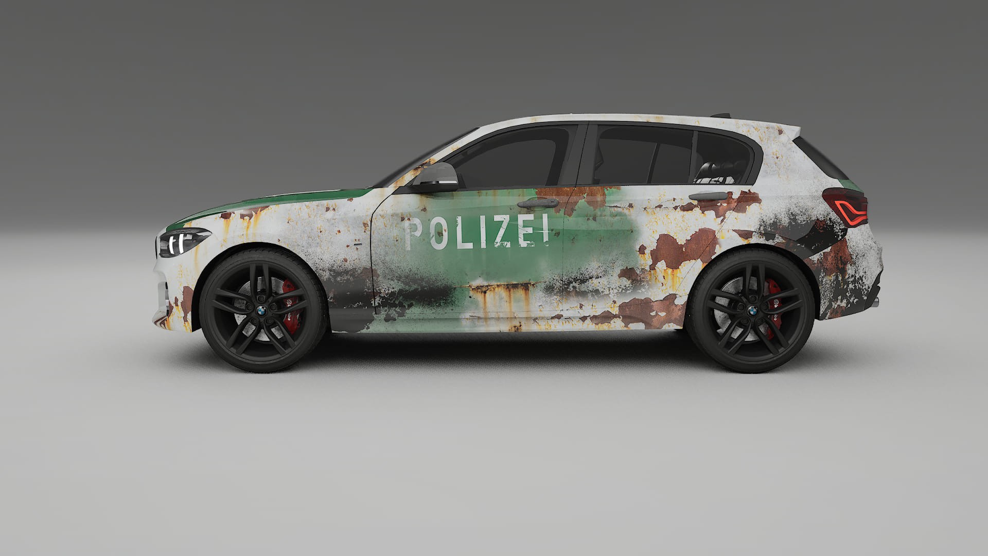 BMW 1 F20 facelift LCI COBRA 11 – Ontworpen Wrap PPF Kit van Printbaar Polyurethaanfolie