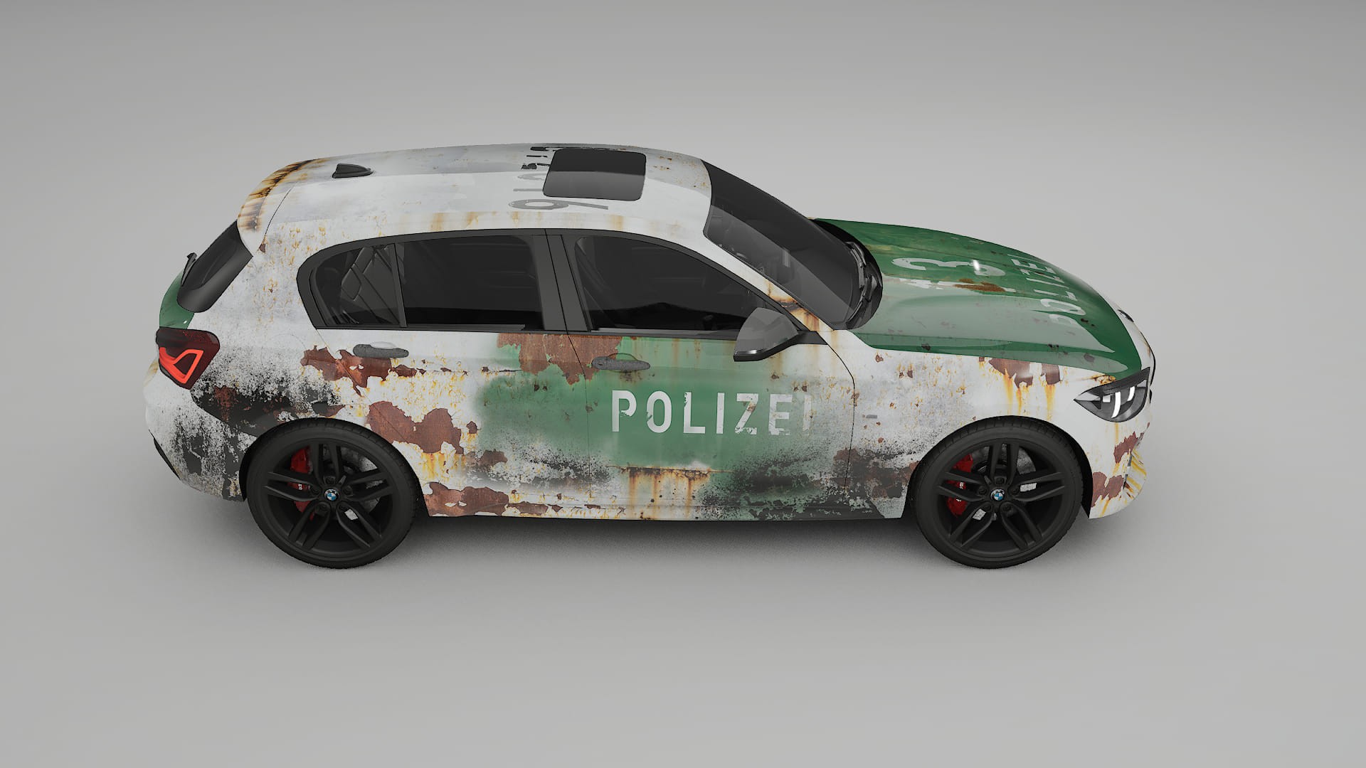 BMW 1 F20 facelift LCI COBRA 11 – Ontworpen Wrap PPF Kit van Printbaar Polyurethaanfolie