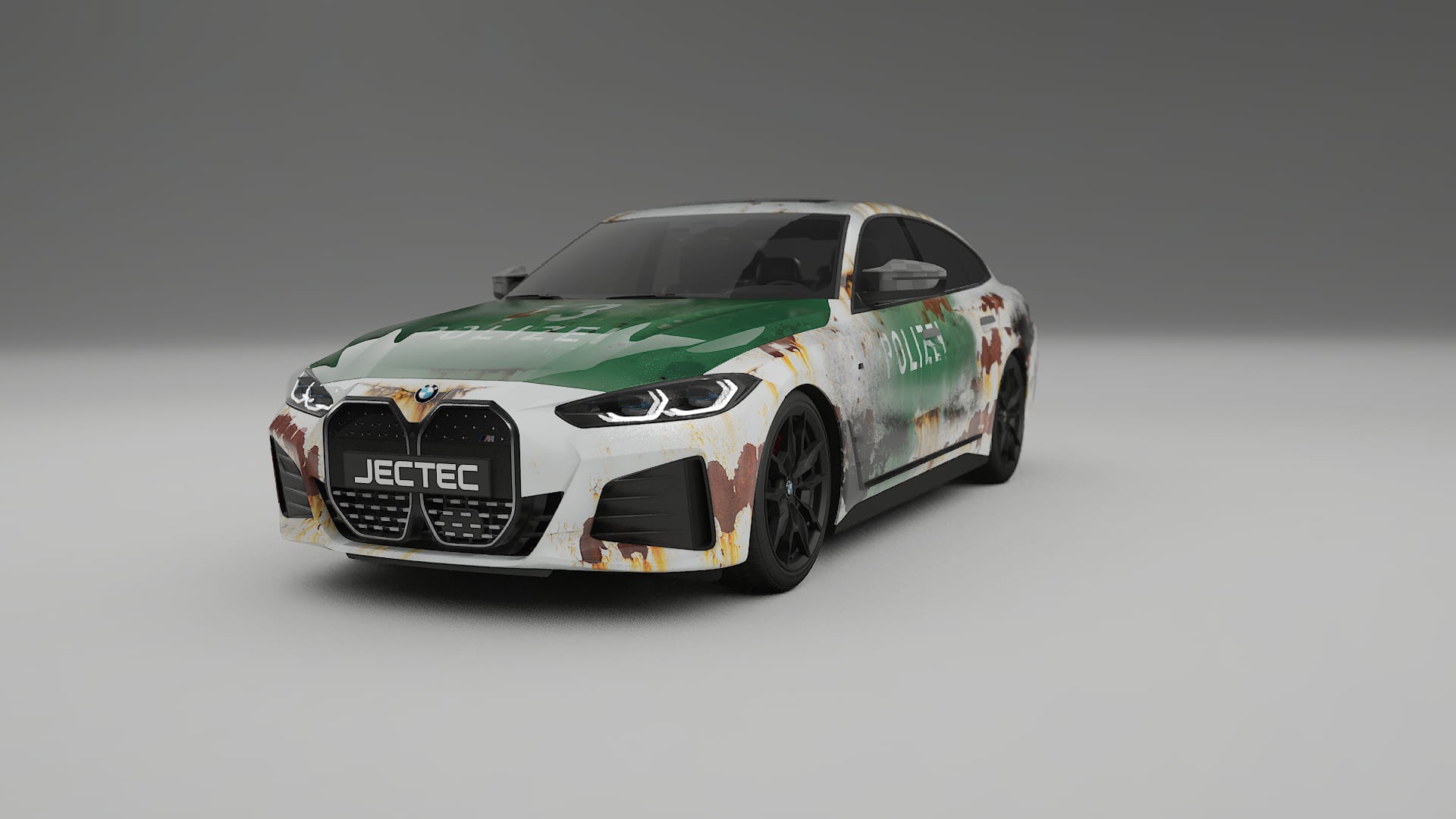 BMW I4 G26 M-Package COBRA 11 – Ontworpen Wrap PPF Kit van Printbaar Polyurethaanfolie