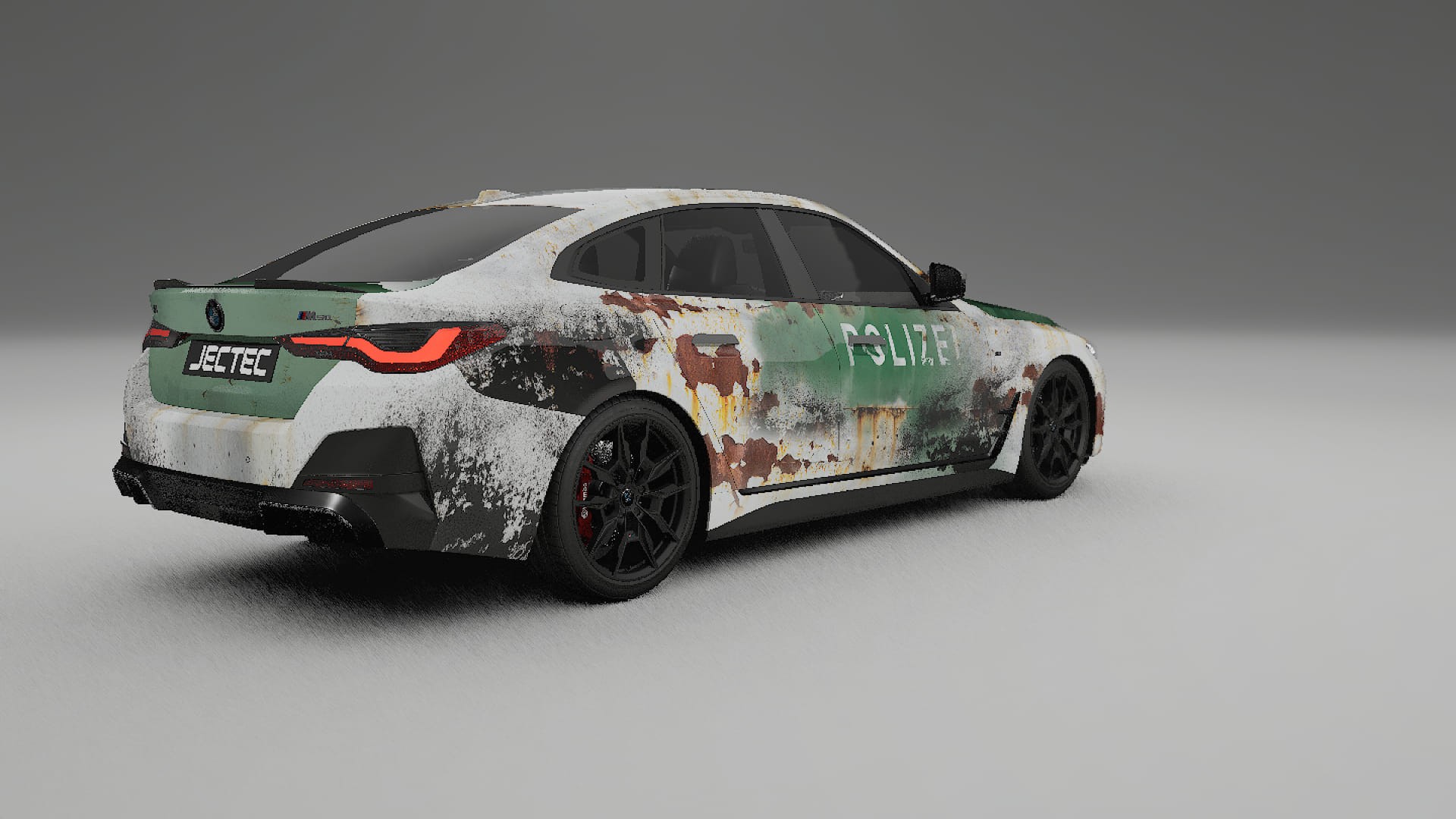 BMW I4 G26 M-Package COBRA 11 – Ontworpen Wrap PPF Kit van Printbaar Polyurethaanfolie