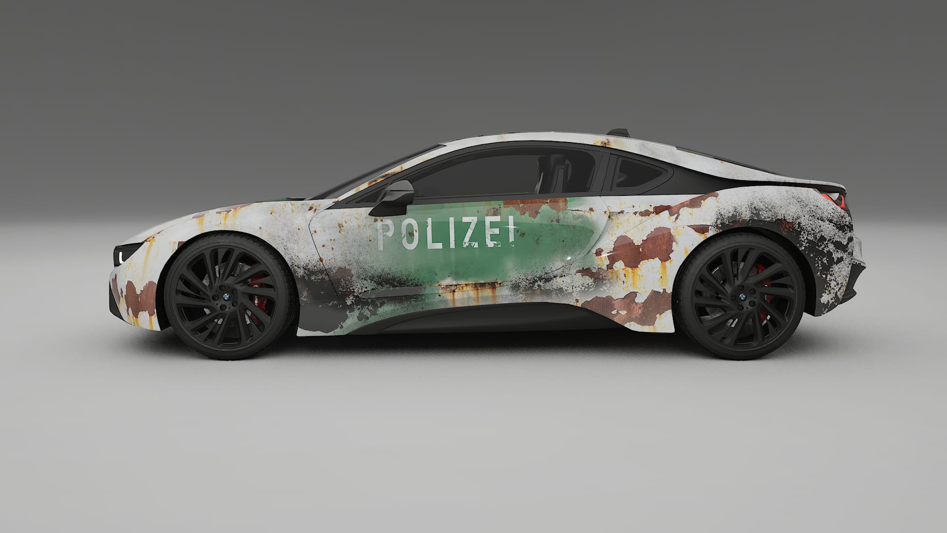 BMW I8 I12 COBRA 11 – Ontworpen Wrap PPF Kit van Printbaar Polyurethaanfolie