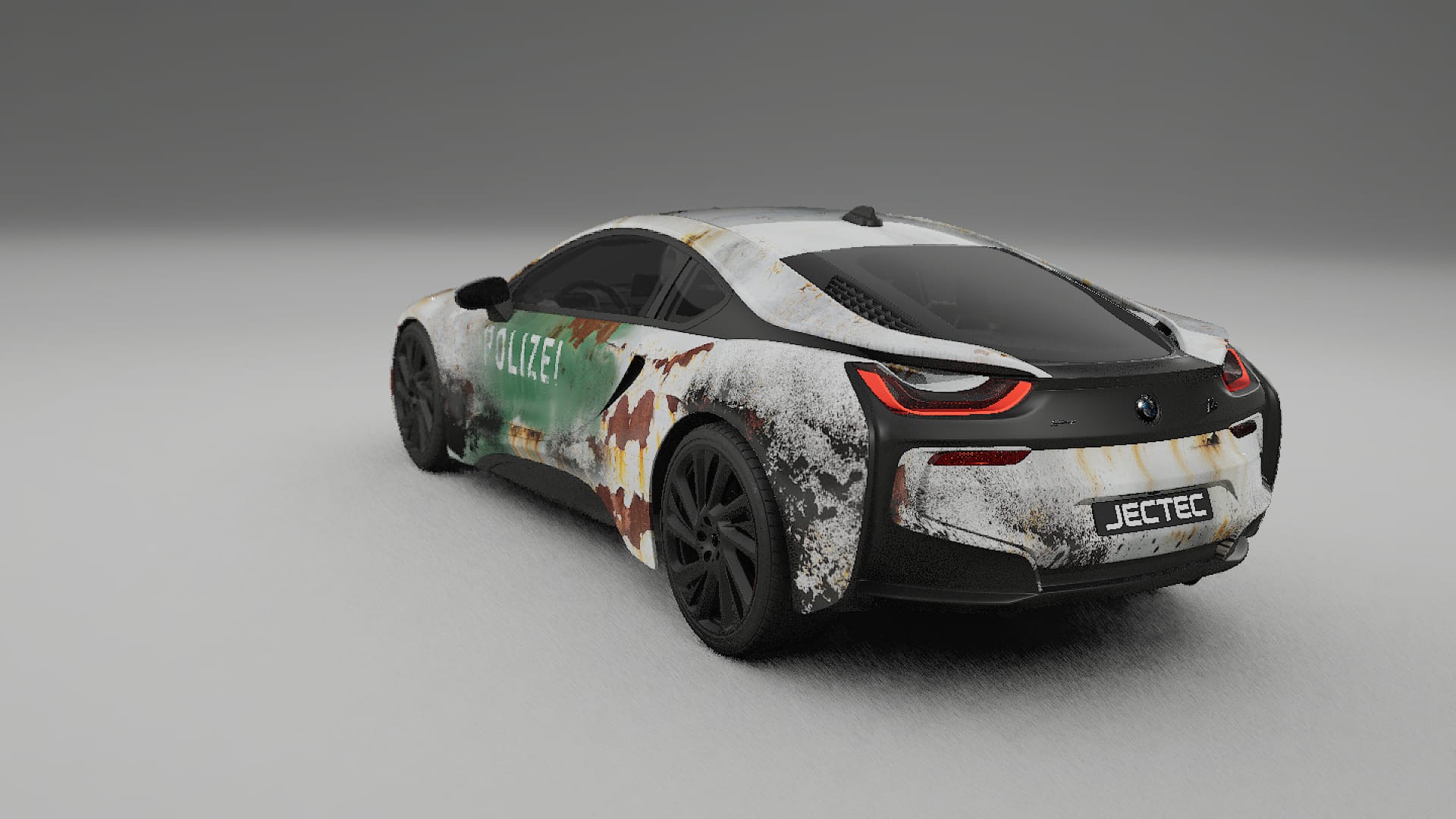 BMW I8 I12 COBRA 11 – Ontworpen Wrap PPF Kit van Printbaar Polyurethaanfolie