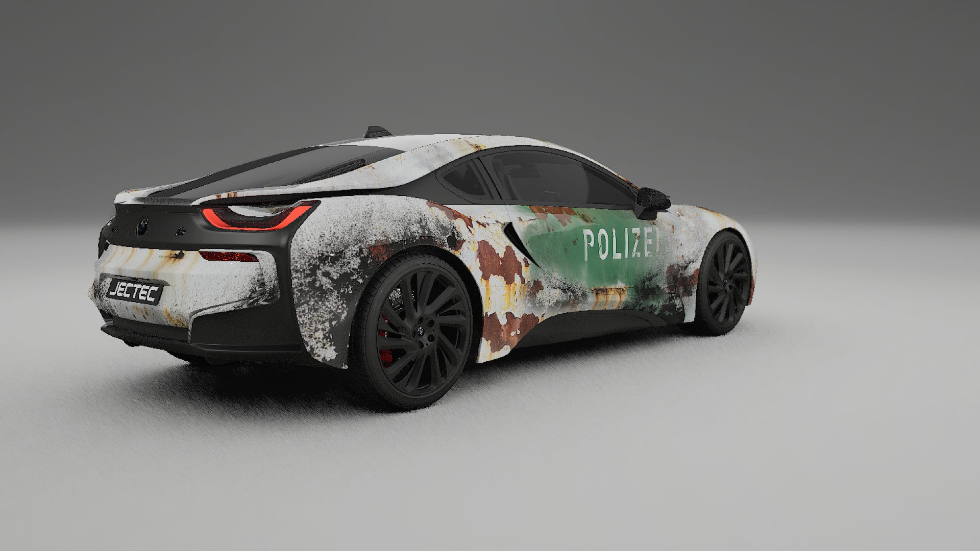 BMW I8 I12 COBRA 11 – Ontworpen Wrap PPF Kit van Printbaar Polyurethaanfolie