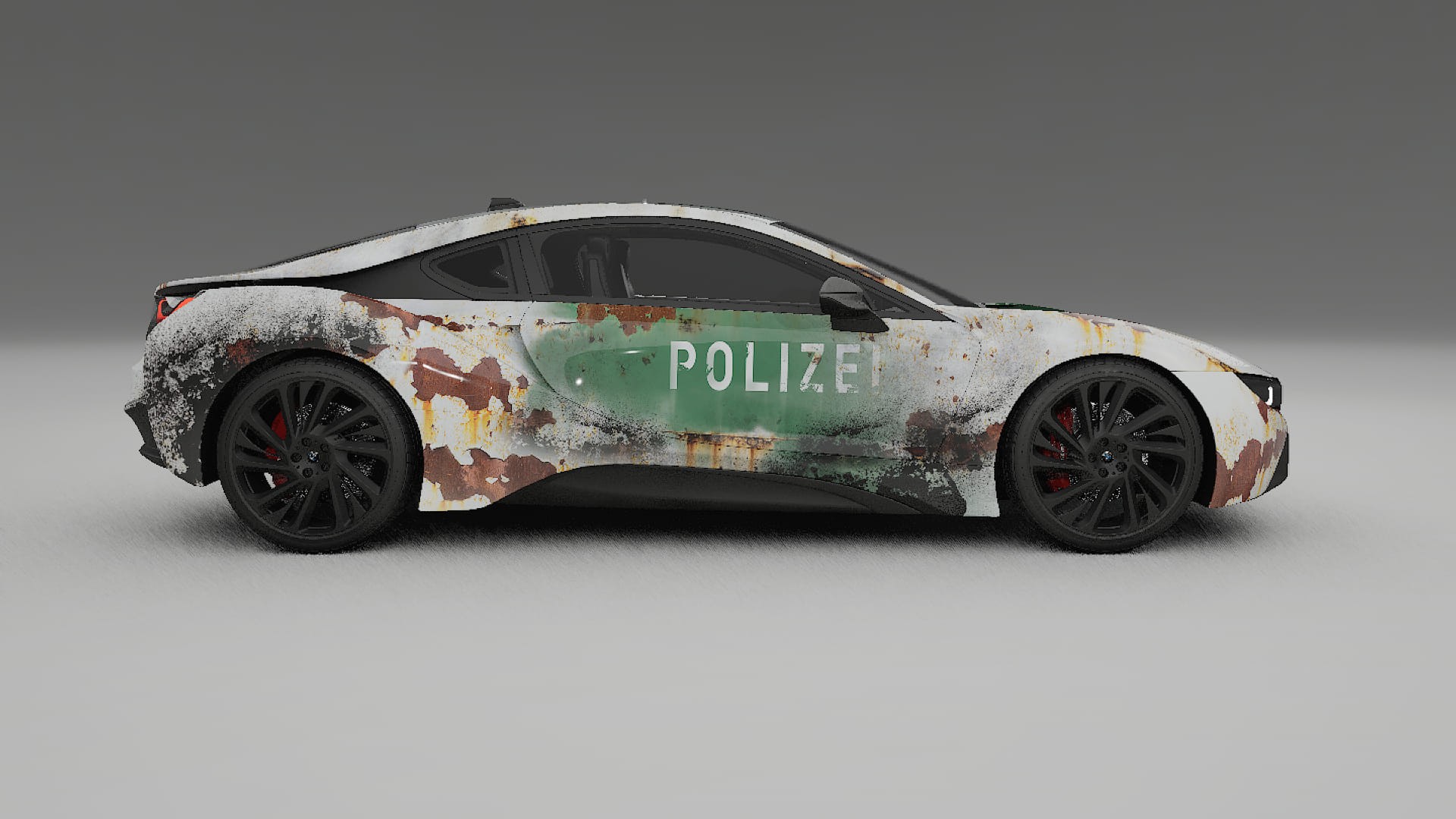 BMW I8 I12 COBRA 11 – Ontworpen Wrap PPF Kit van Printbaar Polyurethaanfolie