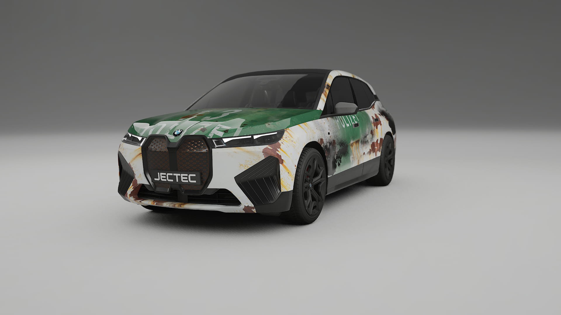 BMW iX M60 COBRA 11 – Ontworpen Wrap PPF Kit van Printbaar Polyurethaanfolie