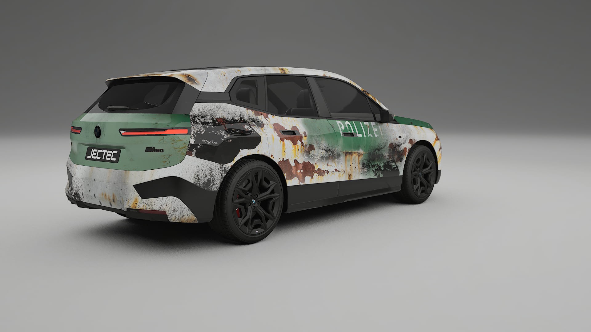 BMW iX M60 COBRA 11 – Ontworpen Wrap PPF Kit van Printbaar Polyurethaanfolie