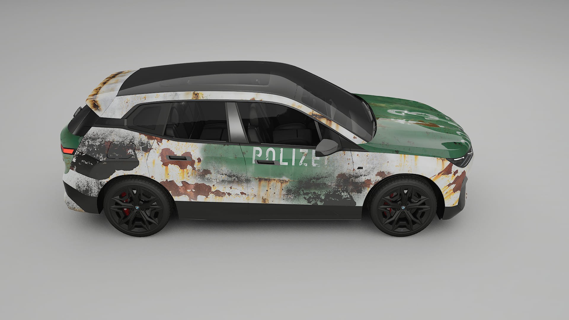 BMW iX M60 COBRA 11 – Ontworpen Wrap PPF Kit van Printbaar Polyurethaanfolie