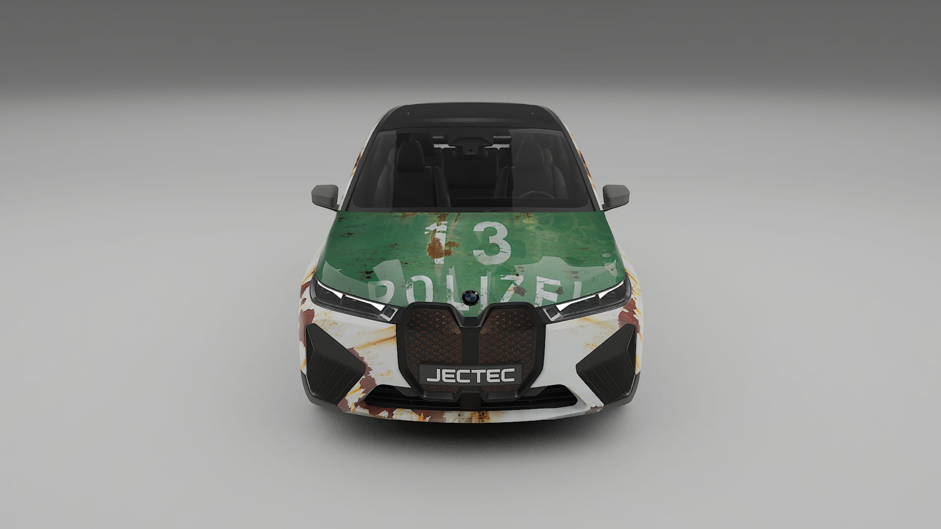 BMW iX M60 COBRA 11 – Ontworpen Wrap PPF Kit van Printbaar Polyurethaanfolie