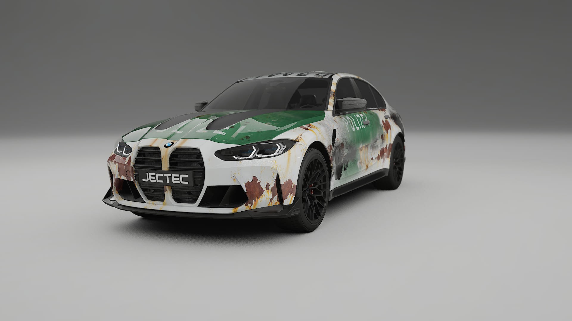 BMW M3 G80 Competition CS COBRA 11 – Ontworpen Wrap PPF Kit van Printbaar Polyurethaanfolie
