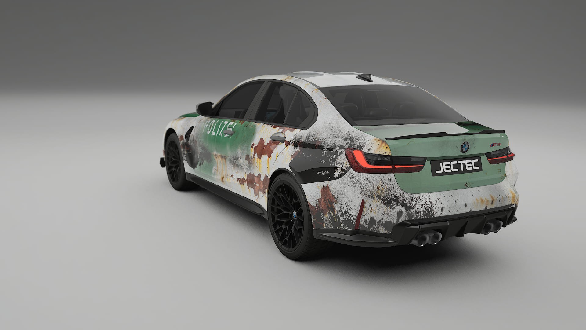 BMW M3 G80 Competition CS COBRA 11 – Ontworpen Wrap PPF Kit van Printbaar Polyurethaanfolie