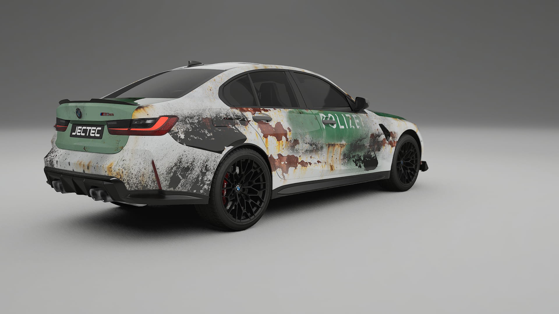 BMW M3 G80 Competition CS COBRA 11 – Ontworpen Wrap PPF Kit van Printbaar Polyurethaanfolie